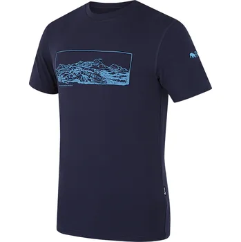 Pánské triko Zulu Bambus Alpine 210 Short Velikost: XXL / Barva: tmavě modrá