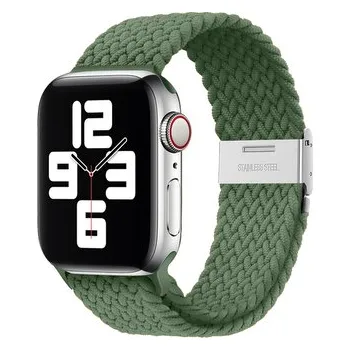 Chytré hodinky Pletený řemínek pro Apple Watch 38/40/41/42(S10)mm,Khaki