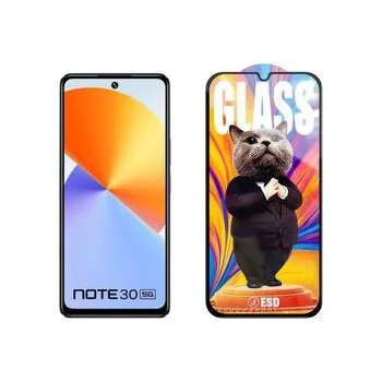 3D Ochranné tvrzené sklo na Infinix Note 30i/X6716 - Mr. Cat ESD