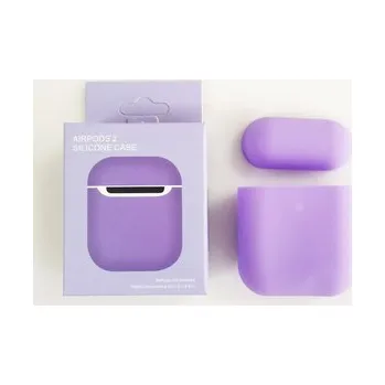 Příslušenství pro sluchátka Jednobarevný obal pro AirPods 1/2,Purple