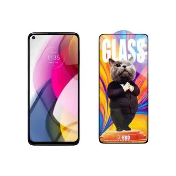 3D Ochranné tvrzené sklo na Motorola Moto G Stylus 2021 - Mr. Cat ESD