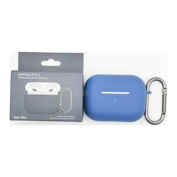 Příslušenství pro sluchátka Jednobarevný obal s karabinou pro AirPods PRO / 2 PRO,Dark Blue