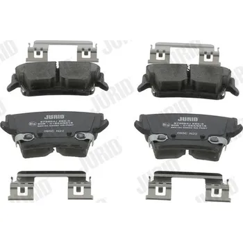 Brzdová destička Sada brzdových destiček, kotoučová brzda JURID 573684J : 1