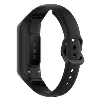 Jednobarevný náhradní náramek pro Samsung Fit 2,Černá