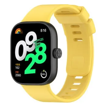 Chytré hodinky Jednobarevný náhradní řemínek Xiaomi Redmi Watch 4,Žlutá