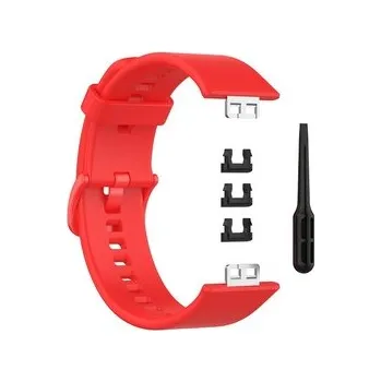 Chytré hodinky Jednobarevný náhradní řemínek pro Huawei Fit,Červená,Huawei Fit
