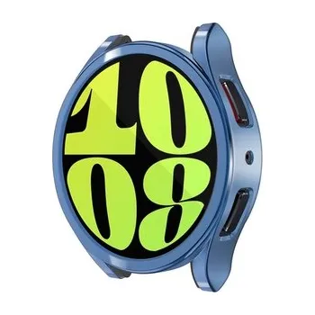 Chytré hodinky Ochranný silikonový kryt pro Samsung Galaxy Watch 6 44mm,modrý