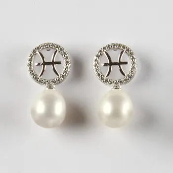 Šperk Perlové náušnice Zvěrokruh uni Vodnář