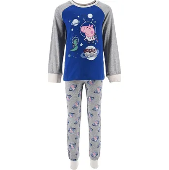 Chlapecké pyžamo Šedo-modré chlapecké pyžamo Peppa Pig Velikost: 98