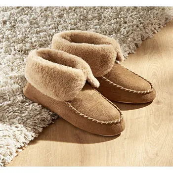 Dámské pantofle Bačkory Simona světle hnědá 36