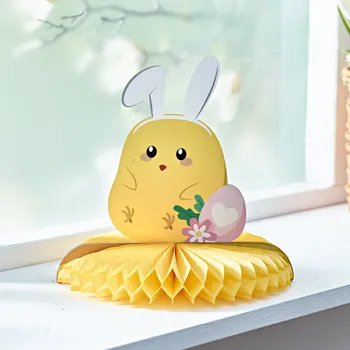 Velikonoční dekorace Kuřátko se zaječíma ušima