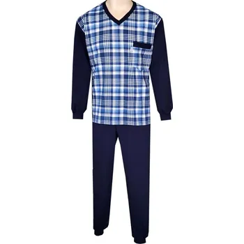 Pánské pyžamo Pánské Pyžamo Dlouhé FOLTÝN PD 377 Velikost: L