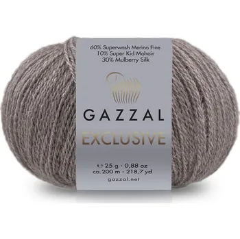 Příze Příze Exclusive Gazzal 9924 taupe