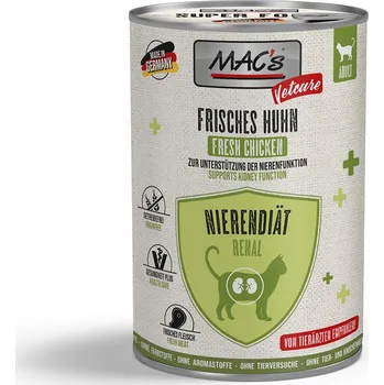 Krmivo pro kočku MAC's CAT Vetcare ledvinová dieta Kuře 6x400 g