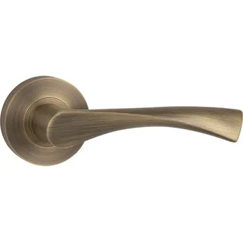 Dveřní kování MP KOVANI Kování MP Spirit-R (česaný bronz matný) Provedení: Klika / klika bez rozet