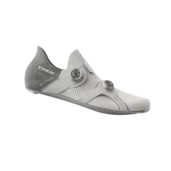 Pánské cyklistické tretry Pletené silniční tretry Trek RSL Knit bílá/stříbrná Velikost: 48