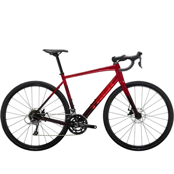 Silniční kolo TREK Domane AL 2 Gen 4 Crimson to Dark Carmine Fade Velikost: 49