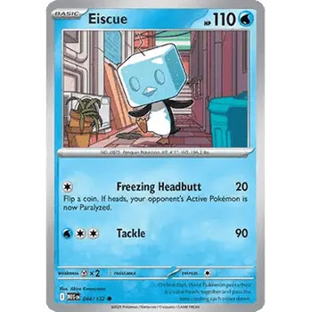 Volný čas Pokémon MEG 044/132 Eiscue - Mega Evolution Stav: Near Mint, Verze: NORMAL