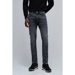 Salsa Pánské džíny SKINNY JEANS BLACK WASHED Barva: denim (odpovídá obrázku), Velikost: W34 L30