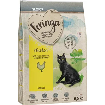 Krmivo pro kočku 2x6,5kg Feringa Senior 7+ kuřecí