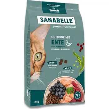 Krmivo pro kočku Sanabelle Outdoor s kachnou 2 kg