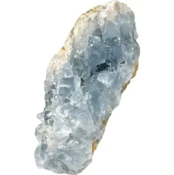 Přírodní kámen Celestýn 196 g,exkluzivní modrá geoda s velkými krystaly z Madagaskaru