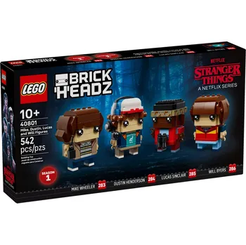Stavebnice LEGO LEGO BrickHeadz 40801 Stranger Things figurky Mike, Dustin, Lucas a Will