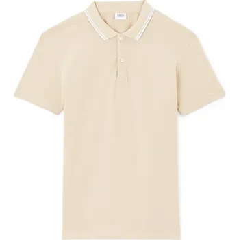 Pánské tričko Celio Polo tričko Leprime 1160726 Béžová M