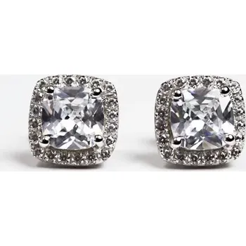 Náušnice Belis Silver - stříbrné náušnice se zirkony