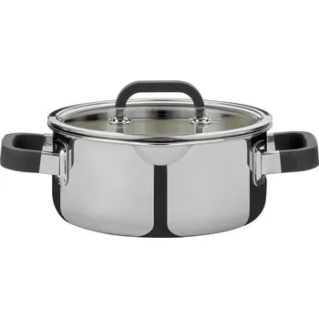 Spring Fusion2 Shallow casserole with glass lid FUSION2+ 20 cm