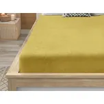 Prostěradlo mikroplyš SOFT 180x200 cm hořčicové 207655320