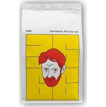 Káva Coffee by Jiří Langmajer - Colombia, zrno 500g
