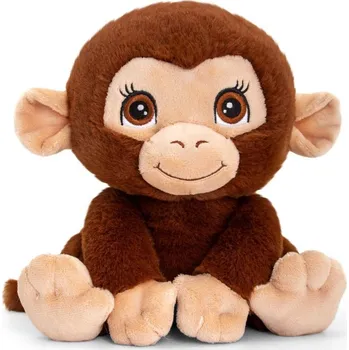 plyšák Keel Toys SE1096 Keeleco Opice - eko plyšová hračka 16 cm