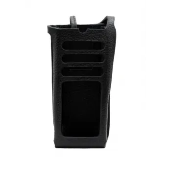 Vysílačka Pouzdro z tvrdé kůže a 3'' fixní klip pro LKP PMLN8663A Radiostanice MOTOROLA