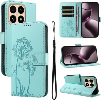 Pouzdro na tablet VSECHNONAMOBIL 124177 ART DANDELION Peněženkové pouzdro pro Xiaomi 15T světle zelené