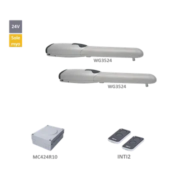 Pohon brány NICE WG3524KCE sada pre dvojkrídlovú bránu do 3,5m/krídlo