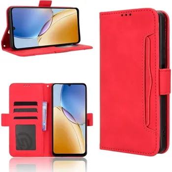 Pouzdro na tablet VSECHNONAMOBIL 123043 SLOT Peněženkový obal pro ZTE Blade A56 červený