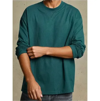 Sinsay - Tričko s dlouhými rukávy - zelená - 669EY-67X - 669EY-67X-L