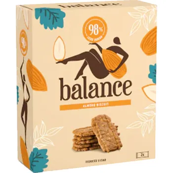 Belgické sušenky Klingele - Mandlové bez přidaného cukru, 110 G