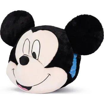 plyšák Cozy Noxxiez HW771 Mickey Mouse- hřejivý plyšový polštář 3 v 1
