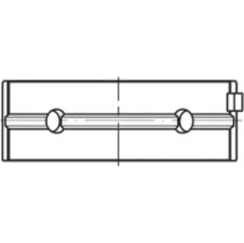 Kliková hřídel Hlavní ložiska klikového hřídele MAHLE 081 HL 21839 050