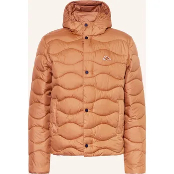 Café Du Cycliste Prošívaná Bunda Mailys, tmavě oranžová