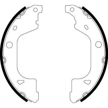 Brzdová čelist Sada brzdových čelistí TEXTAR 91088700