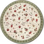 Hans Home Kusový koberec Villeroy & Boch Toy's delight se střiženým vlasem 106218 Green, Multicolor kruh - 160x160 (průměr) kruh - doprava zdarma