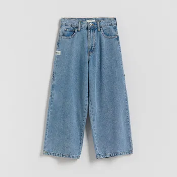 Chlapecké džíny Reserved - Kalhoty classic denim baggy - modrá - 993FN-55J - 993FN-55J-116
