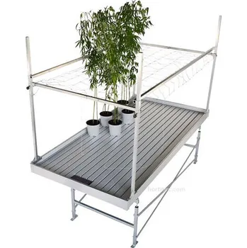 Zahradní stůl Ostatní Posuvný pěstební stůl 1.2x4m, hliníkový