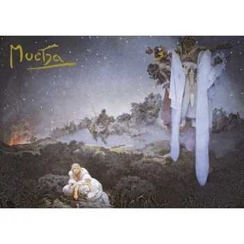 Pohled Alfons Mucha Slovanská epopej – Slované v pravlasti, krátký -