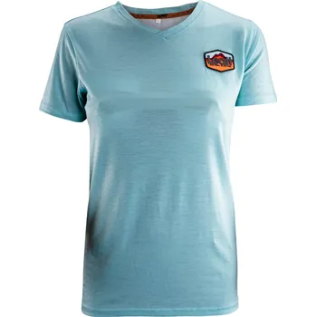 cyklistický dres LEATT Cyklistické triko s krátkým rukávem - PREMIUM W - modrá S