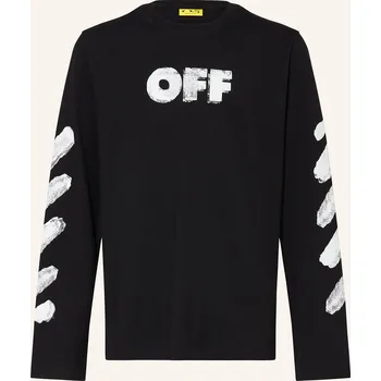 Off-White Dětské Tričko S Dlouhým Rukávem, černá / bílá, 164