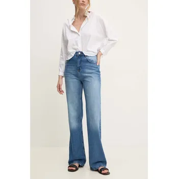 Dámské džíny Džíny Answear.LAB dámské, high waist 1496.TWK modrá 55X, vel. S